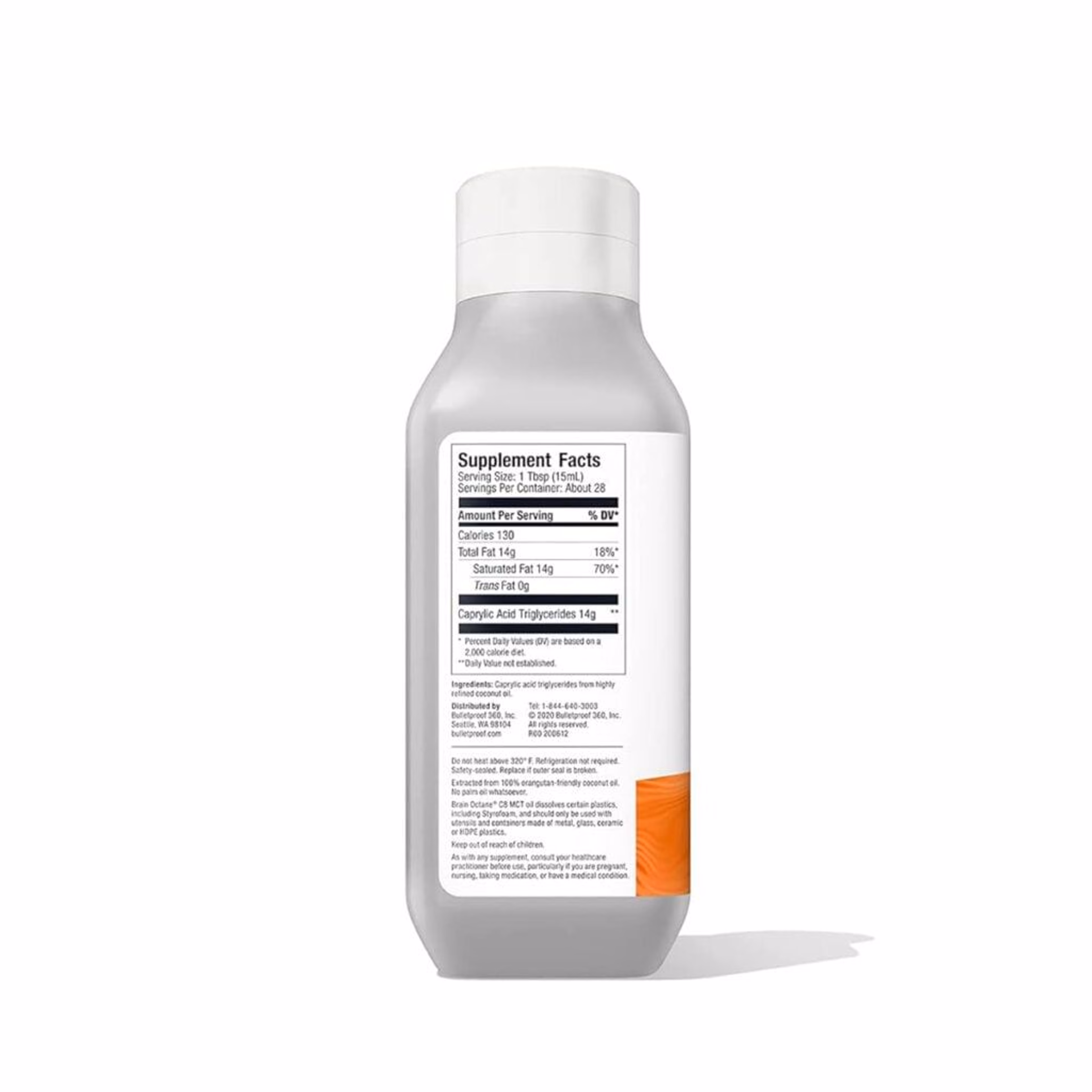Brain Octane C8 MCT Oil 414ml — image 2 of 2