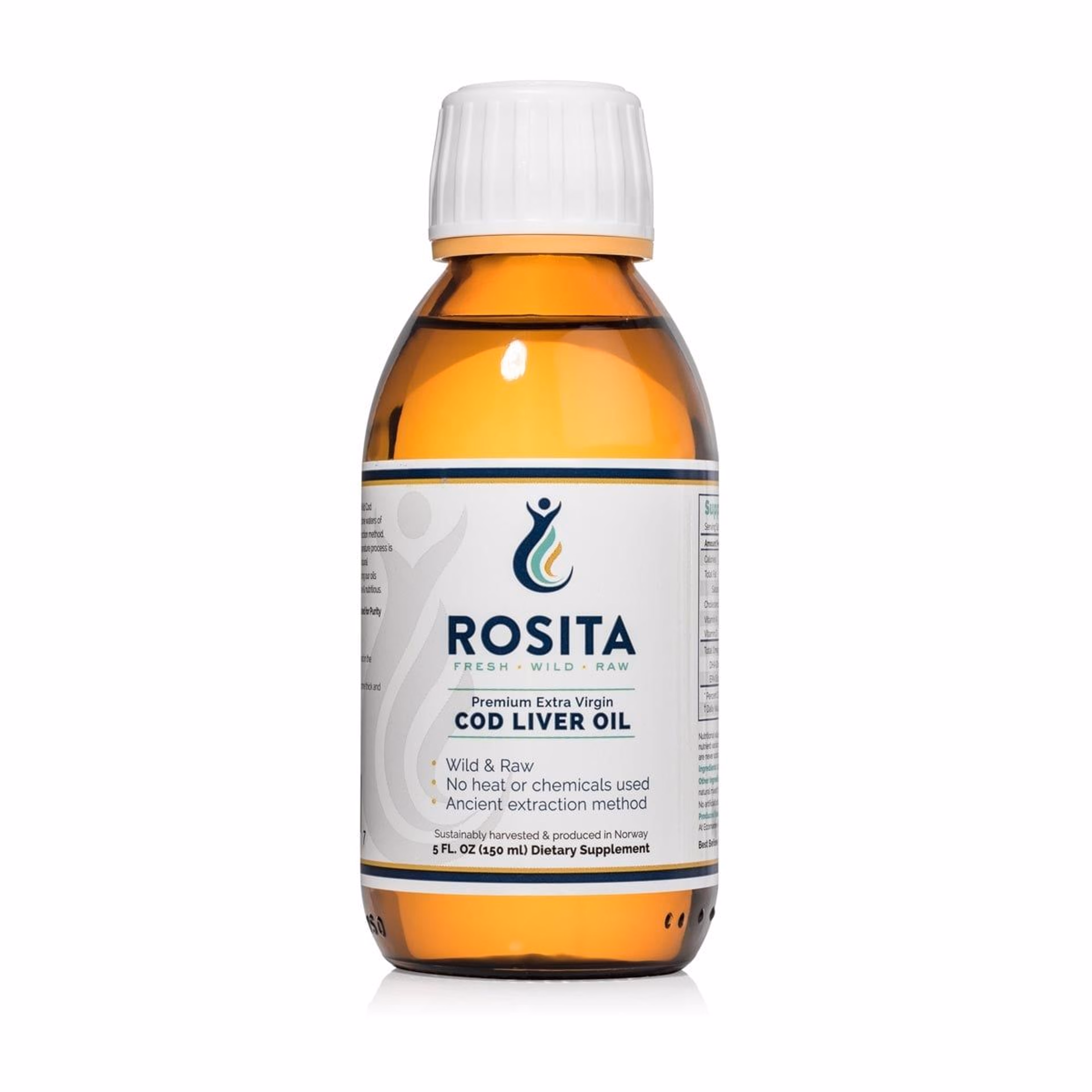Extra Virgin Cod Liver Oil (EVCLO) Liquid 150ml — image 1 of 3