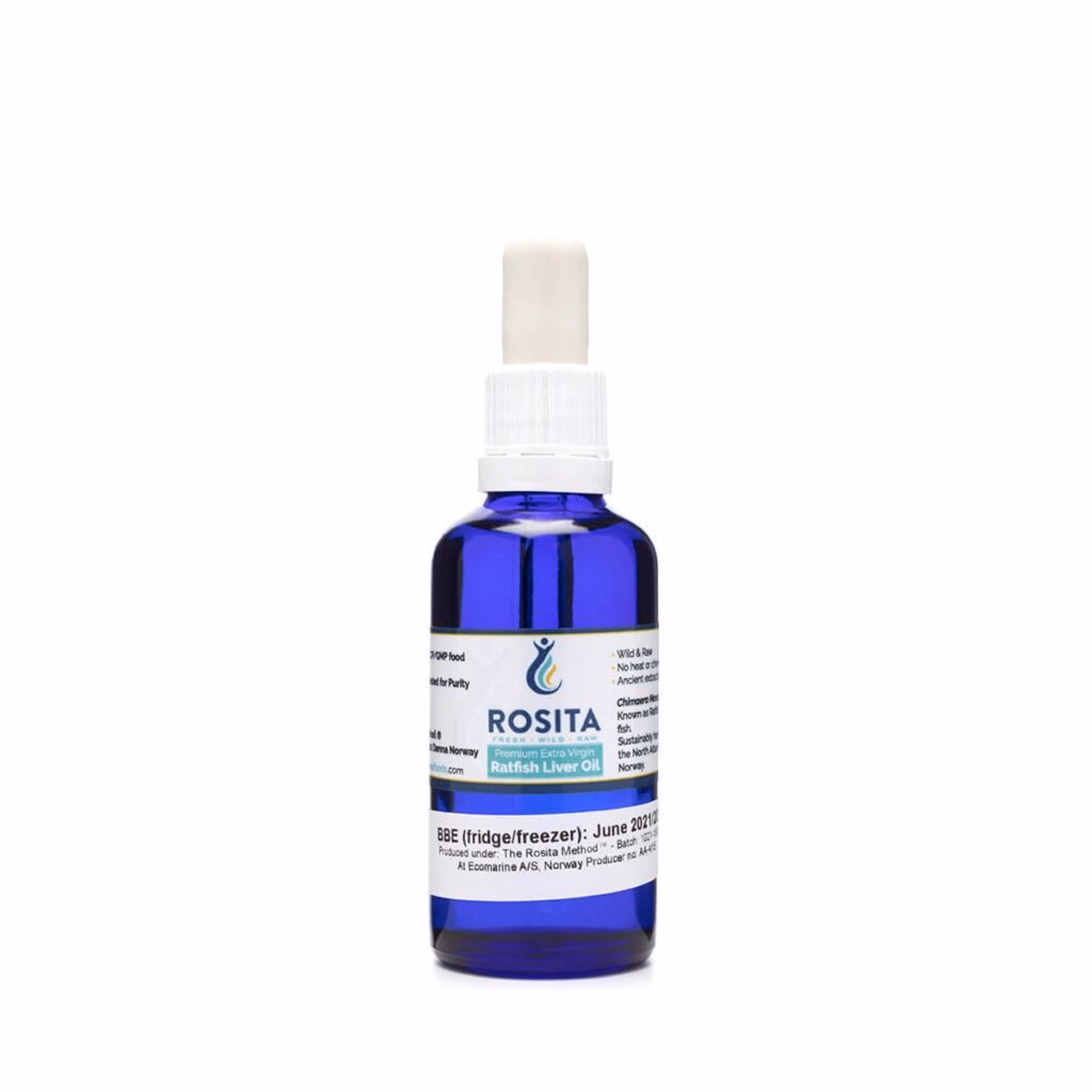 Extra Virgin Ratfish Liver Oil 50ml — image 1 of 3