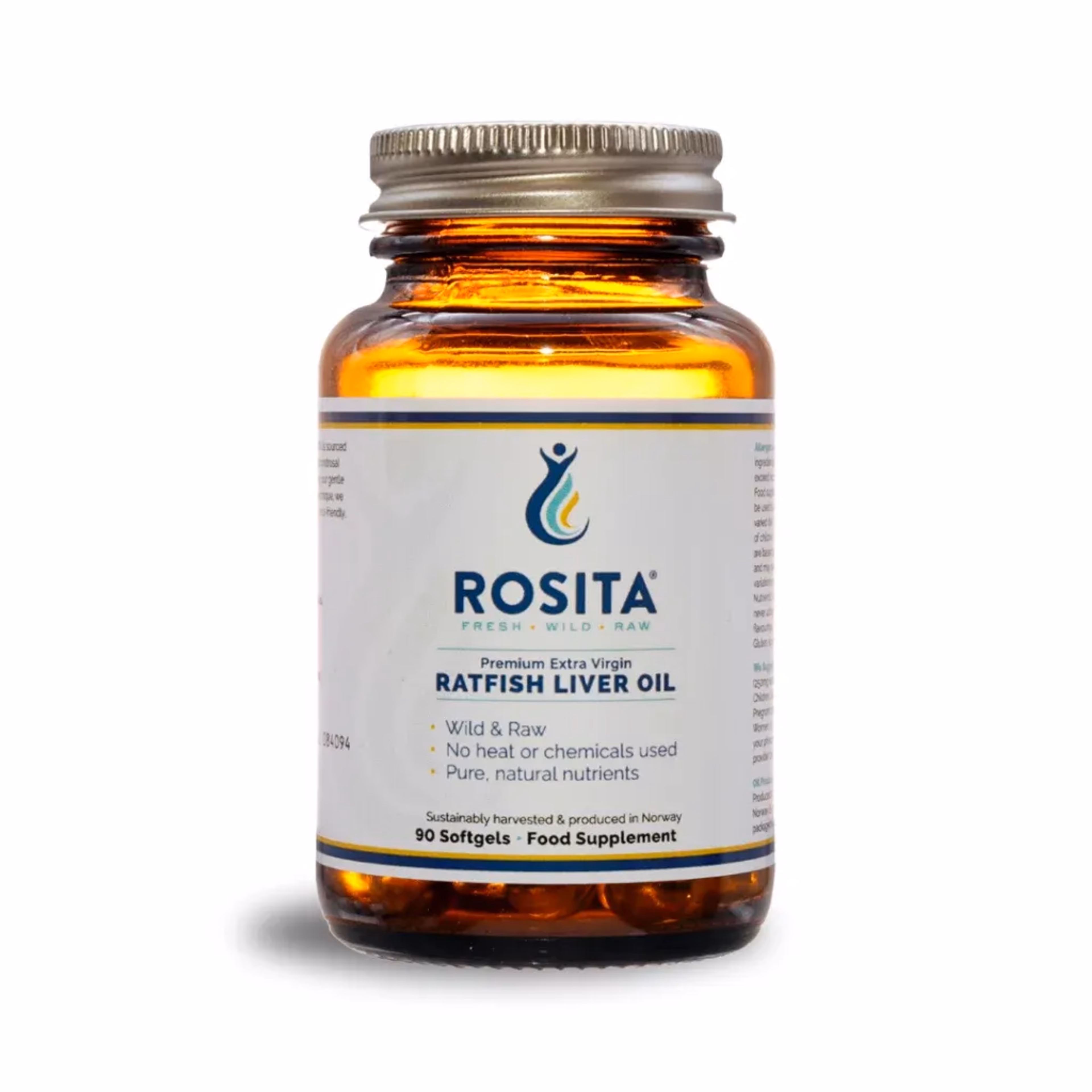 Extra Virgin Ratfish Liver Oil Softgels 90 Capsules — image 1 of 3