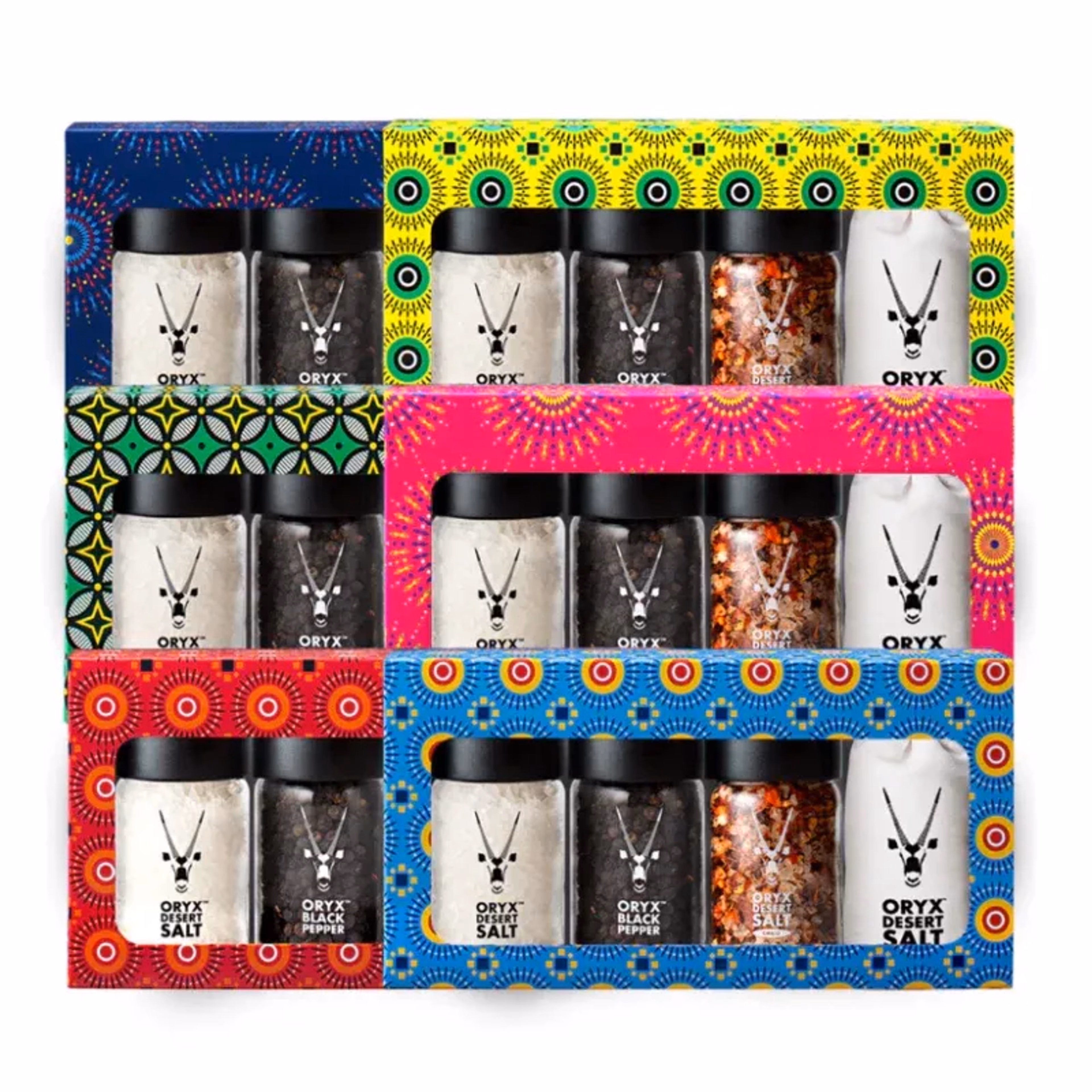 Small Salt, Pepper, Chilli Grinder Set with Coarse Salt Refill — image 4 of 4