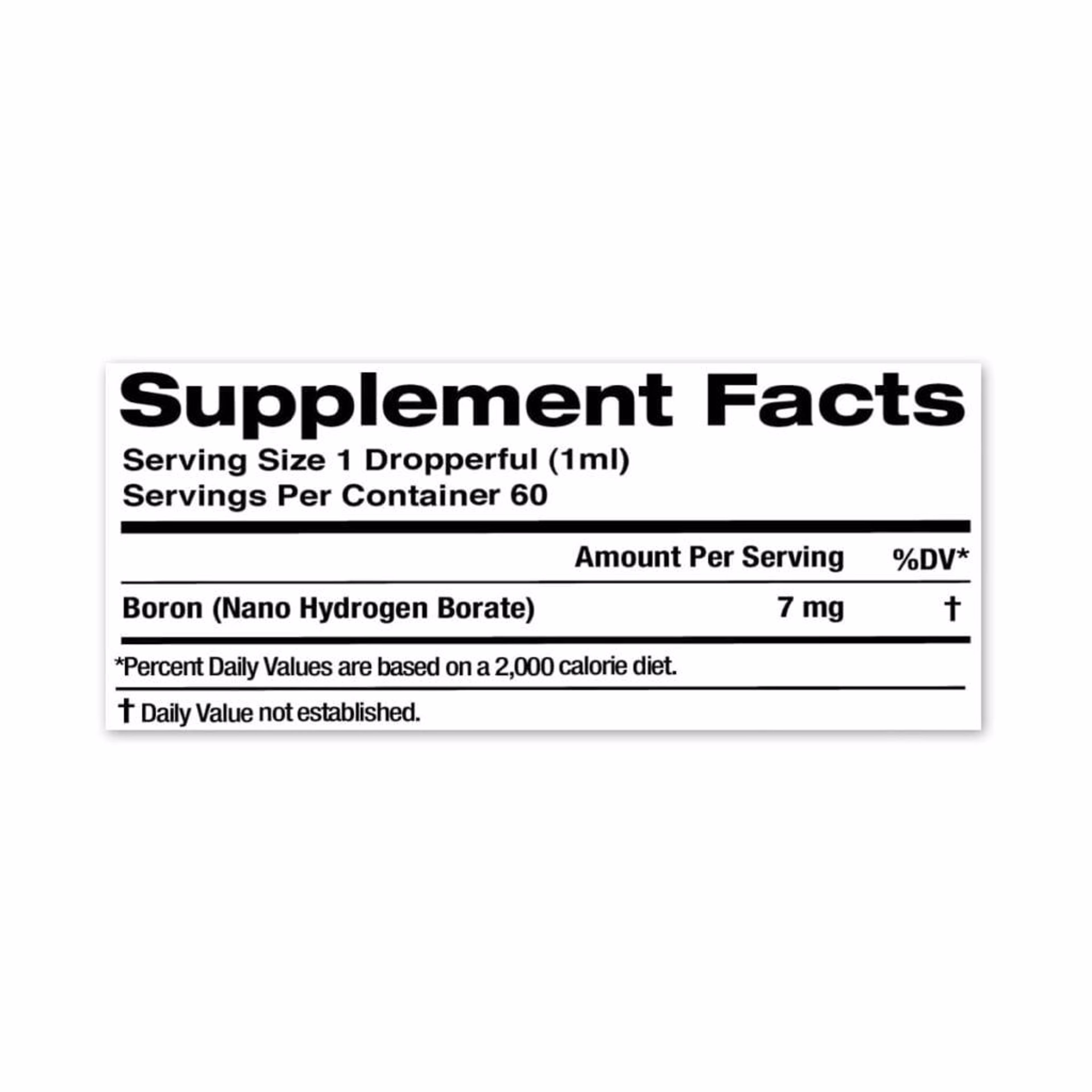 Upgraded Formulas Boron 59ml — image 4 of 4
